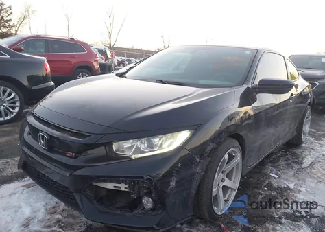2018 Honda Civic Si из США, поврежденный, VIN 2HGFC3A55JH755821